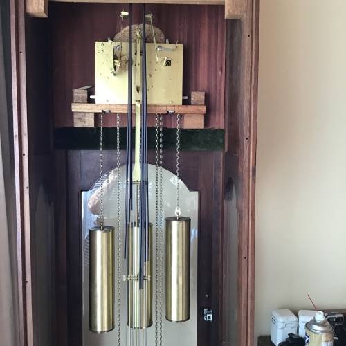 Lovely Mahogany Grandfather Longcase Clock
