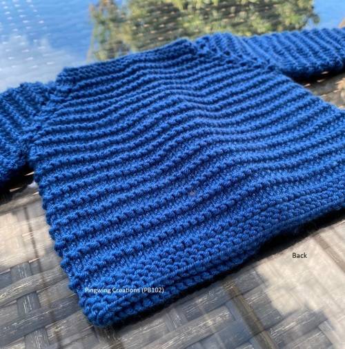 Lovely Baby Jersey (Blue for a Boy)