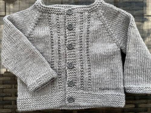 Lovely Baby Jersey (Light Grey)