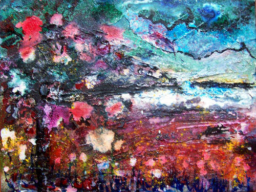 ORIGINAL by Ani Vlok - 300x400x44mm - on blocked canvas