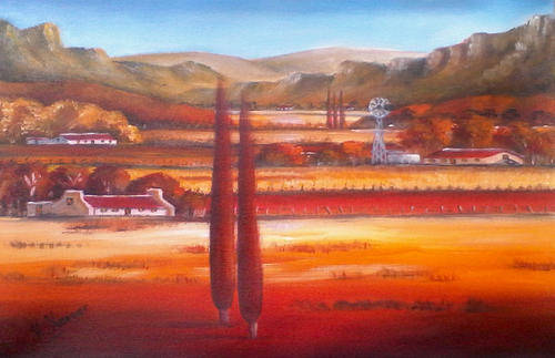 Original Acrylic  by Helena - 360x5880x22mm - can be hung as is