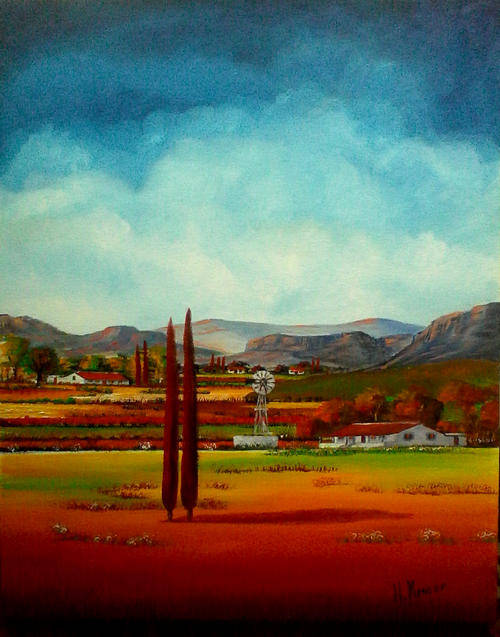 Original Acrylic by HELENA - LARGE painting - 600x750X22mm