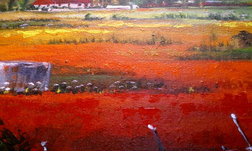 WOW! STUNNING  original by H Kruger(1957-)   - 500x800x22mm