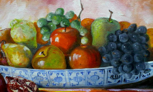 WOW! STUNNING  original by H Kruger(1957-)   - 400x700mm