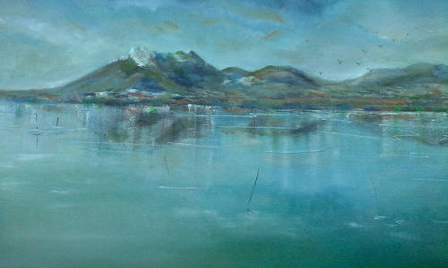 WOW! STUNNING  original by H Kruger(1957-)   - 600x1200X22mm - EXTRA LARGE