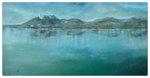 WOW! STUNNING  original by H Kruger(1957-)   - 600x1200X22mm - EXTRA LARGE