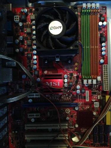 MSI MotherBoard AMD Phenom CPU combo AM2+
