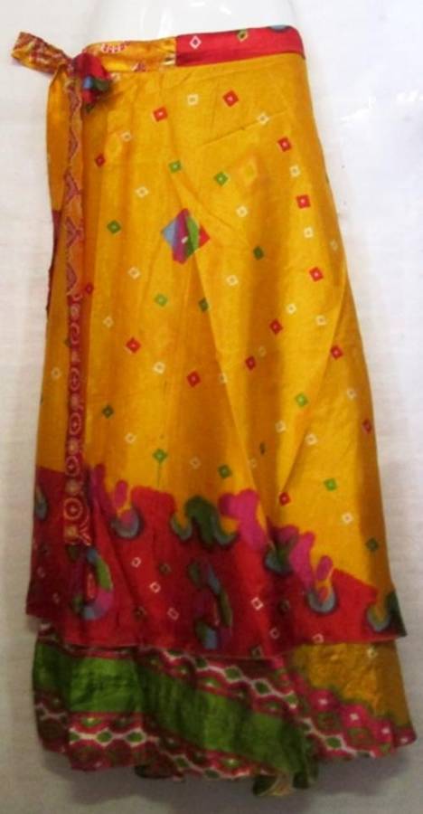 Indian silk wrap skirt   - POSTAGE  FREE IN S.A.