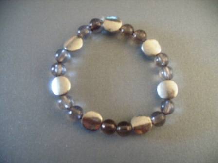 **st patricks special** BROWN STRETCHY BRACELET ** last one in stock!!
