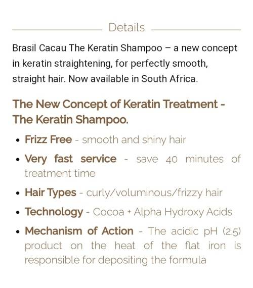 The keratin shampoo express