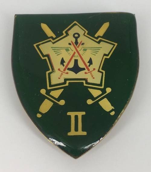 SADF Chief Of Staff Intelligence - Gold Type Shoulder Flash (3 Pins)