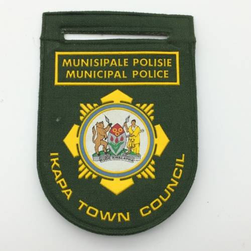 Old South African 'Ikapa Town Council Municipal Police' Shoulder Flash