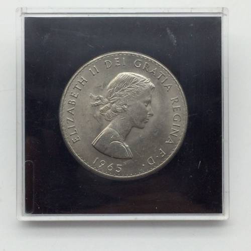 Sir Winston Churchill Commemorative Crown (Cased)