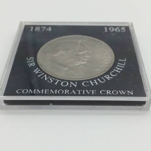 Sir Winston Churchill Commemorative Crown (Cased)