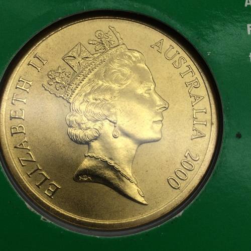 5 Dollar 2000 Sydney Olympics `Archery` Cased Coin