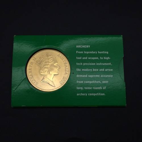 5 Dollar 2000 Sydney Olympics `Archery` Cased Coin