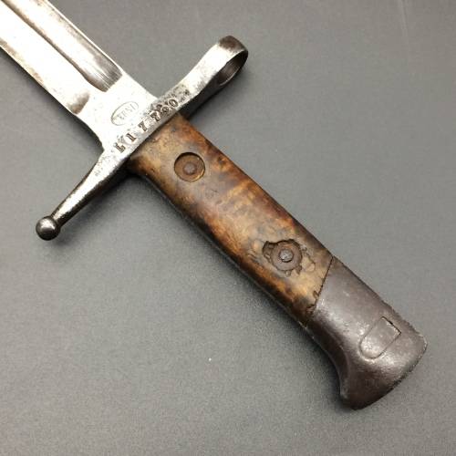 Italian Carcano `Model 1891 TERNI Bayonet`