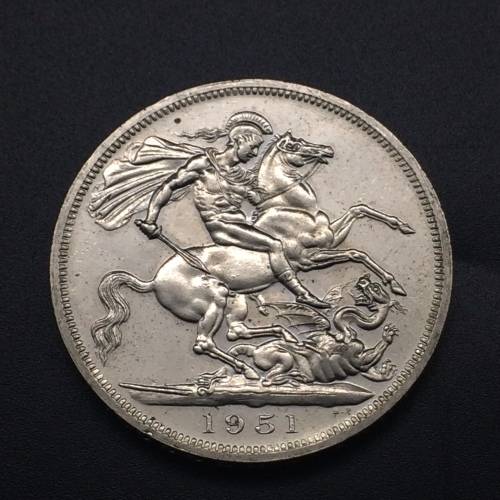 British 1951 `Festival of Britain` Crown