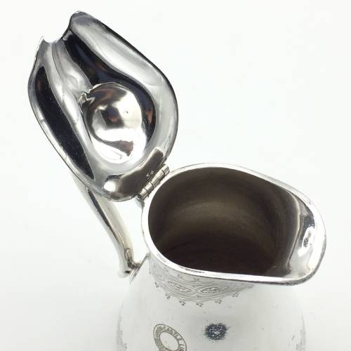 Antique `Union Castle Line` Hot Milk Jug (Mappin and Webb)