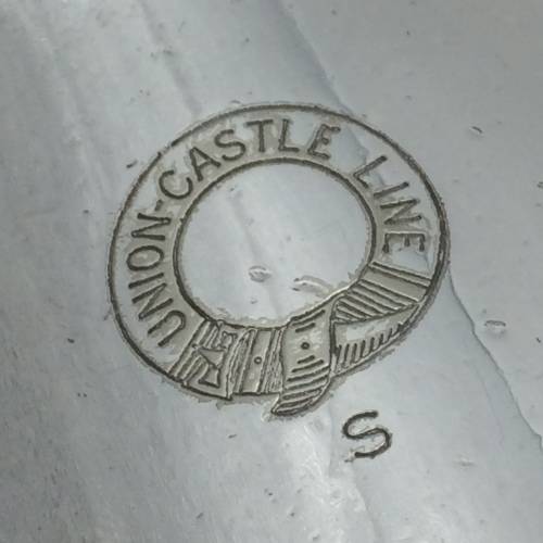 Antique `Union Castle Line` Hot Milk Jug (Mappin and Webb)