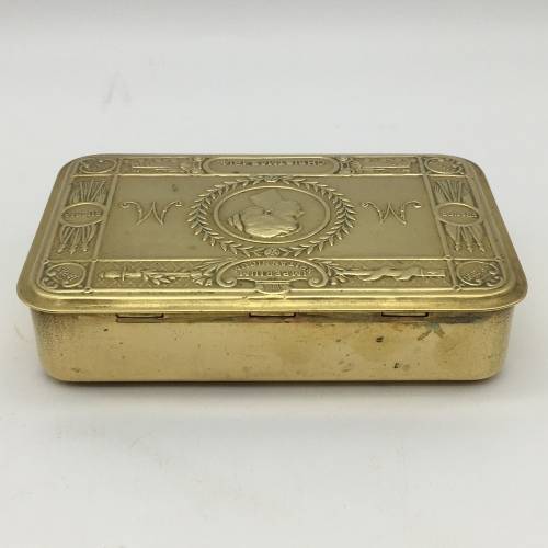 WW1 - Christmas `1914 Princess Mary` Brass Box
