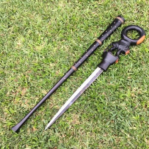 Impressive `Shona Bakatwa` African Dagger/Walking Stick