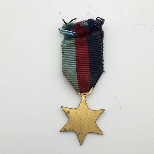 WW2 - The `1939-45 Star` Miniature Medal