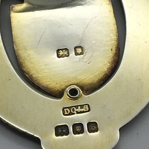 Impressive Solid Silver and Enamel Masonic Medal (1934)