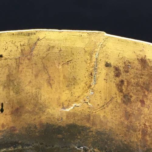 Pair WW1 `Trench Art` Brass Artillery Shells
