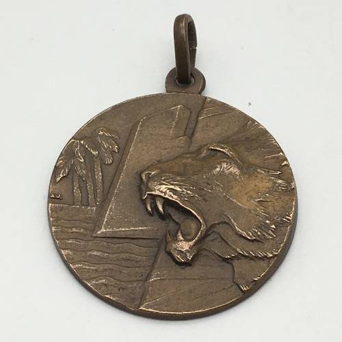 Pre-WW2 Scarce Italian `DIVISIONE SPECIALE LAGHI` Medal