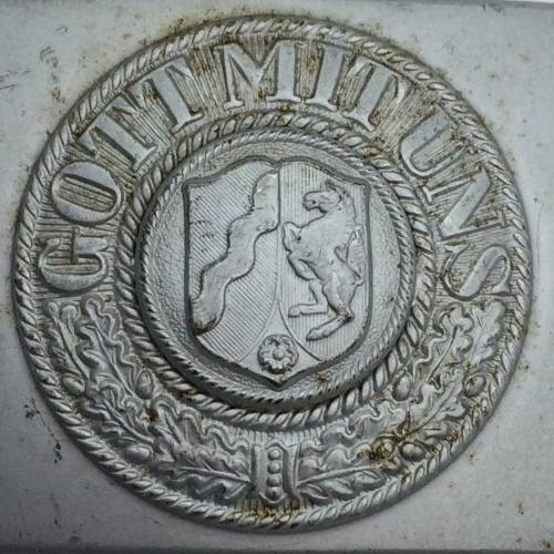 German `North Rhine - Westphalia` Police Belt Buckle