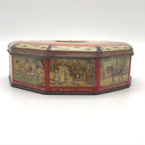Vintage `King George VI 1937` Coronation Tin with Medallion