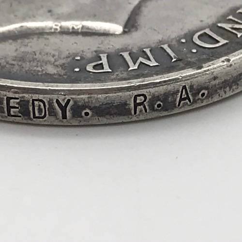 WW1 Medal Trio - `GNR. F. GREEDY` - `R.G.A. and R.A.` (SR - 872)