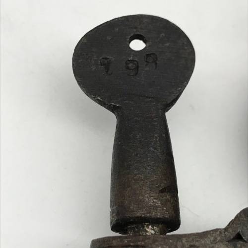 Antique Iron Shackles or Handcuffs