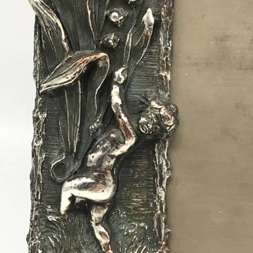 Antique `Cherubs, Birds, Squirrels` Photo Frame