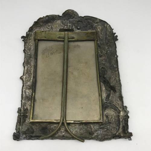 Antique `Cherubs, Birds, Squirrels` Photo Frame