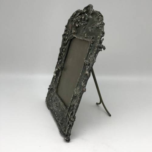 Antique `Cherubs, Birds, Squirrels` Photo Frame