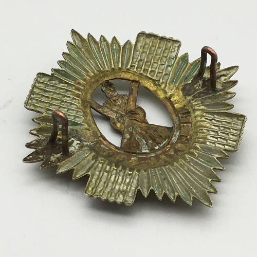 British - `The Royal Scots` Cap Badge