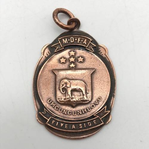 Vintage Pietermaritzburg `M.D.F.A.` Soccer Medal (1928)