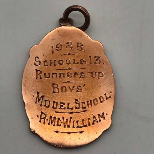 Vintage Pietermaritzburg `M.D.F.A.` Soccer Medal (1928)