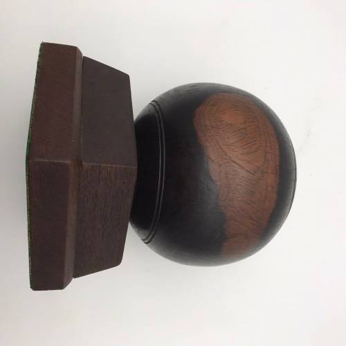 Early Wooden & Silver `Lawn Bowls` Trophy (Col. R.K. McWilliam O.B.E.)