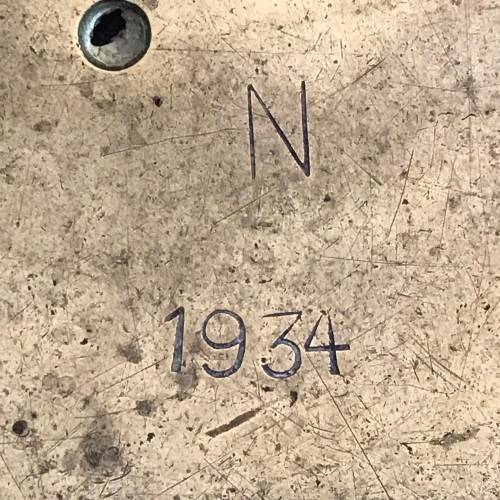 Large WW2 Naval Gun Brass Shell Casing