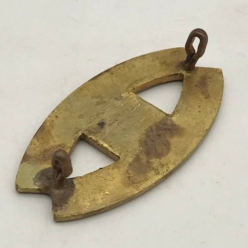 South Africa - Rare `S.A. Signal Service` (R/Engineers) Shoulder Title (1916 - 1918)