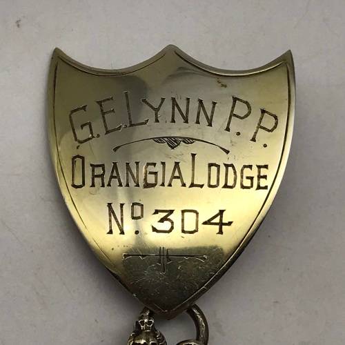 Silver & Enamel `Sons of England` Royal Blue Degree Medal (1904)