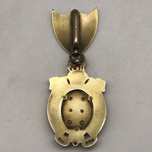 Silver & Enamel `Sons of England` Royal Blue Degree Medal (1904)