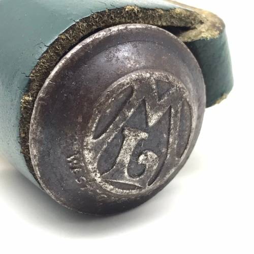 Early German Police `ML` Expandable Steel Spring Baton (Stahlrute)