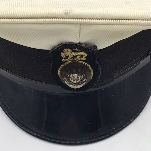 Early South African Navy Cap with Badge