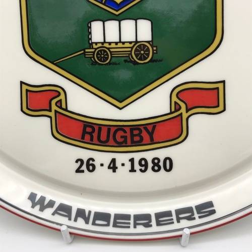S.A. Rugby - `South American Tour` 1980 Collectors Plate (Toksie)