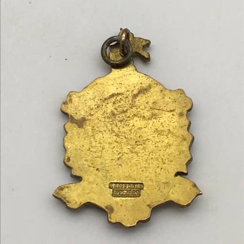 Vintage `Royal Scottish Gathering - Fed. Caledonian Society of S.A.` Enamel Badge