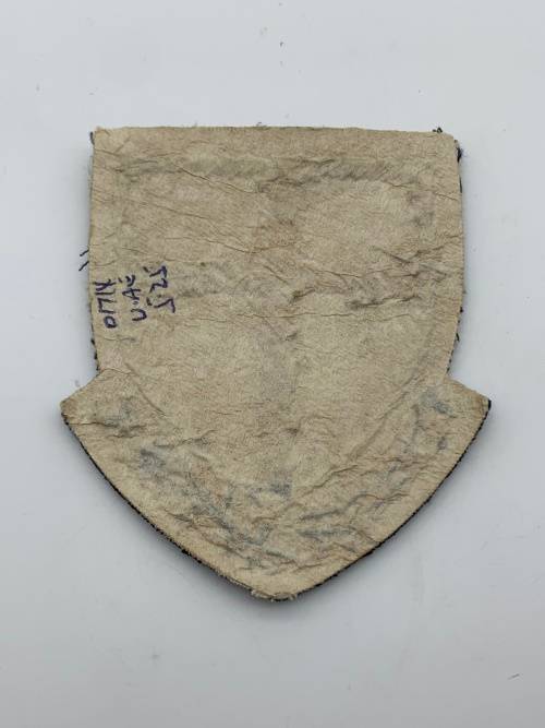 Early `8th Army` Bullion Embroidered Blazer Badge